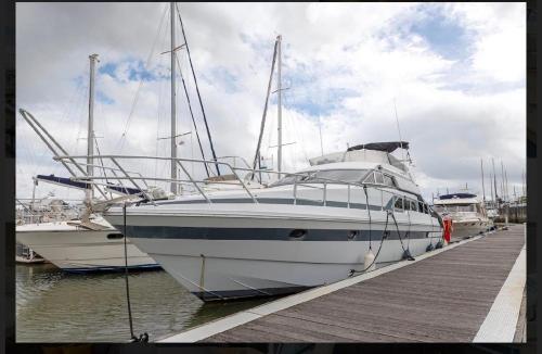 Beautiful and magnific yacht