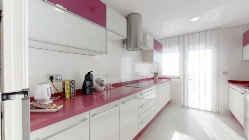Cuisine ou kitchenette dans l'établissement Vincci Selección Aleysa