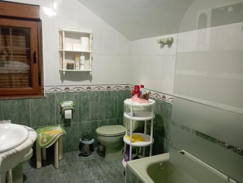 Ένα μπάνιο στο Casa Gaviotas, Portosín