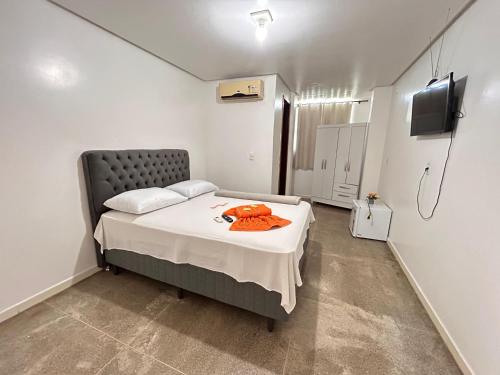 Krevet ili kreveti u jedinici u okviru objekta Dantas Hotel