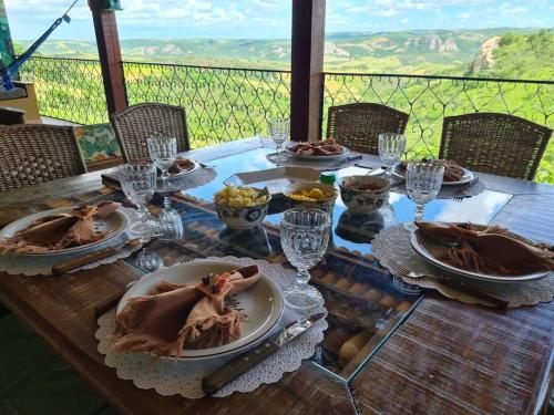 Φαγητό σε αυτή η παραθεριστική κατοικία ή κάπου εκεί κοντά