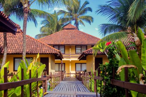 Ocaporã Hotel All Inclusiveにある庭