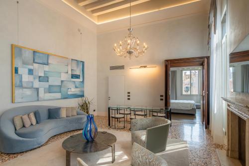 Χώρος καθιστικού στο Palazzo Morosini Degli Spezieri - Lifestyle Apartments