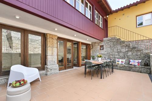 Χώρος καθιστικού στο Quinta Rolim do Bouro By Sé Apartamentos