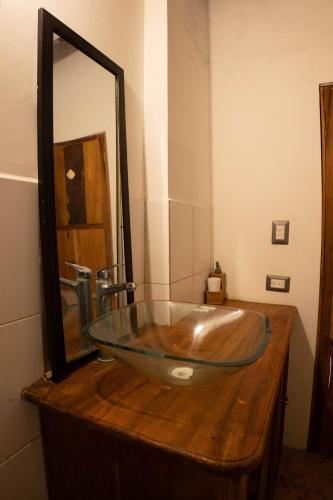Koupelna v ubytování Bed and Breakfast Puerto López