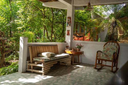 Zahrada ubytování Bed and Breakfast Puerto López