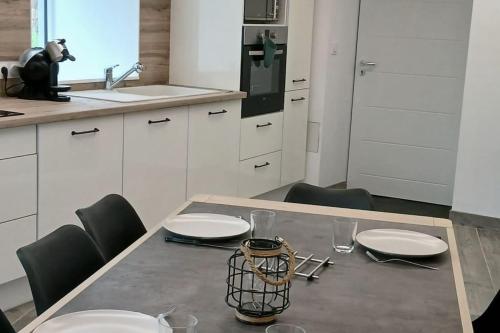 Dapur atau dapur kecil di Le Nolan