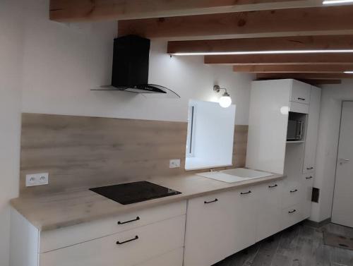 Dapur atau dapur kecil di Le Nolan