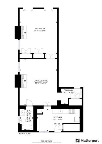 a floor plan of a house at Decadent Luxury - Covington Condo in Covington