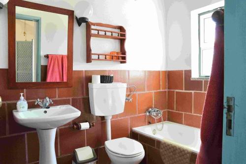 Kylpyhuone majoituspaikassa Quinta da Fata