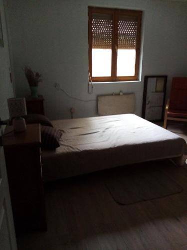 Postel nebo postele na pokoji v ubytování Stan na dan, miran kraj