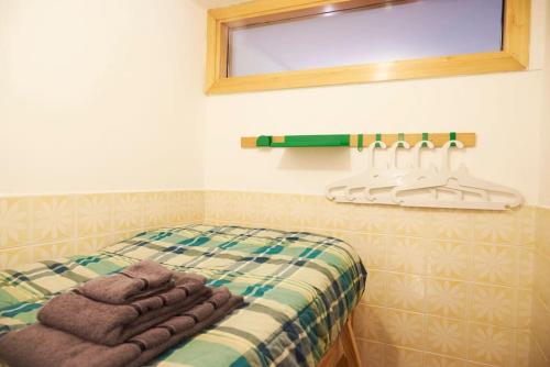 Ένα ή περισσότερα κρεβάτια σε δωμάτιο στο LOFT vista Dolomiti di Brenta