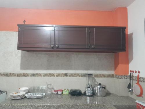 Η κουζίνα ή μικρή κουζίνα στο SANPE Apartment