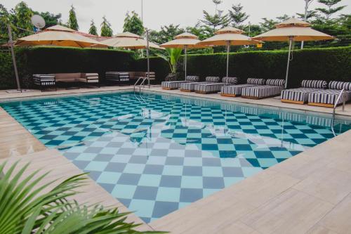 The swimming pool at or close to BON Hotel Imperial