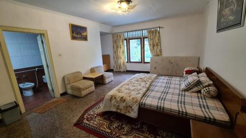 Χώρος καθιστικού στο Villa Algref