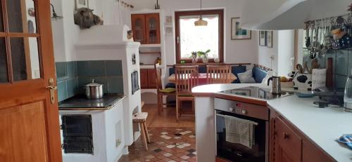 Кухня или мини-кухня в Dolomiti Homestay
