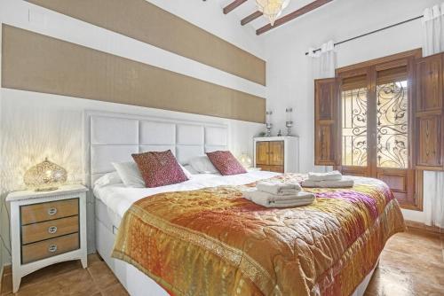 Ένα ή περισσότερα κρεβάτια σε δωμάτιο στο Casa Mistela