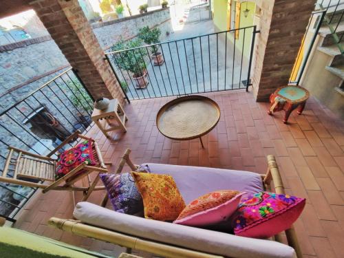 Balcone o terrazza di Casina Lubric
