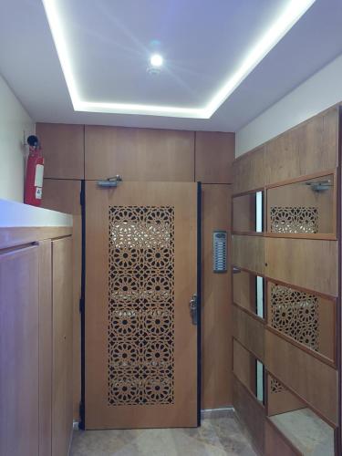 Bilik mandi di Magnifique appartement a bouznika