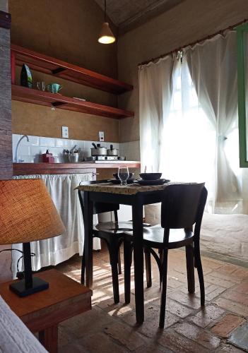 Dapur atau dapur kecil di Cafezal em Flor Turismo e Cafés Especiais