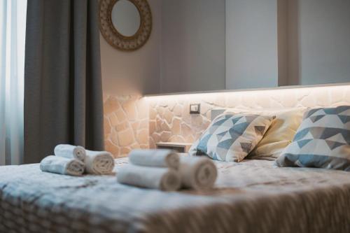 Postel nebo postele na pokoji v ubytování Apulia Rooms Bari