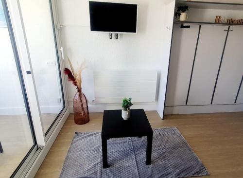 Studio rêve de mer 25 m2, centre ville, parking, cosy neuf