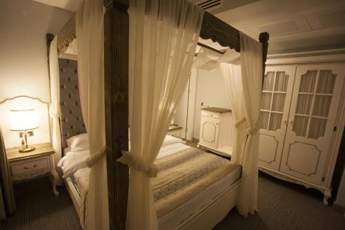Tempat tidur susun dalam kamar di Giresun Sedef Hotel