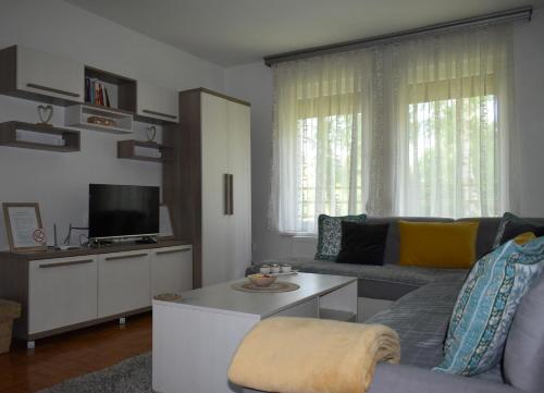 Televisyen dan/atau pusat hiburan di MLK Diamond Apartments