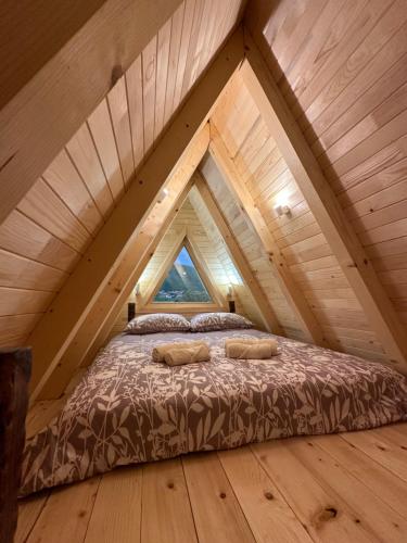 Postel nebo postele na pokoji v ubytování Dream House Una