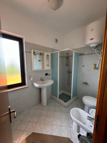 Ένα μπάνιο στο Residenza Villa Fiorita