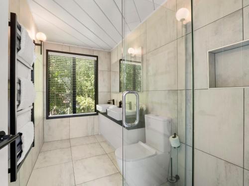 Koupelna v ubytování Parnell Luxury Escape