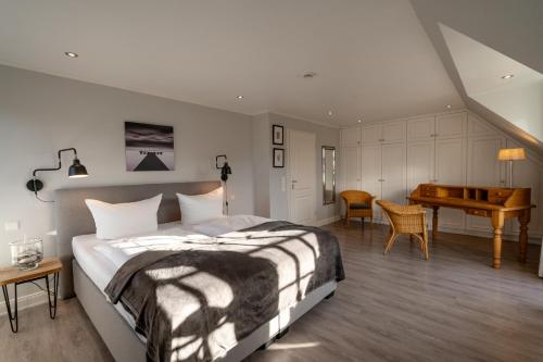 Postel nebo postele na pokoji v ubytování Litzkow 15809