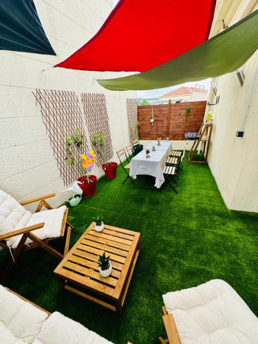 Loft Design Duplex 2 Chambres Terrasse 20 m2 Climatisation