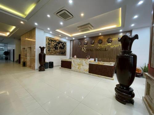 The lobby or reception area at Royal Hotel Sầm Sơn