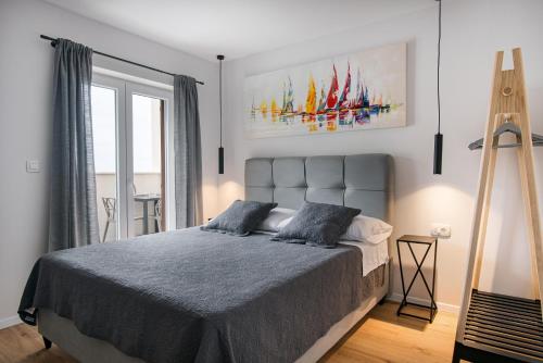 Postel nebo postele na pokoji v ubytování Apartments Muller