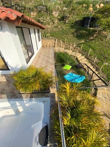 Zahrada ubytování Glamping Esmeralda