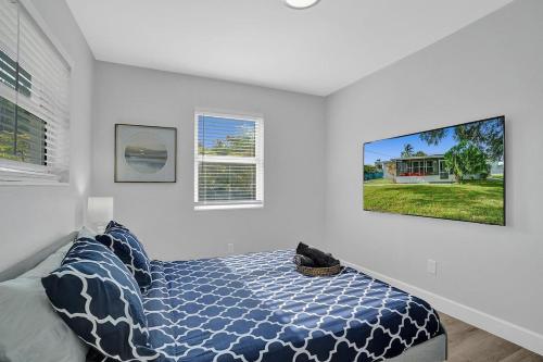 Ένα ή περισσότερα κρεβάτια σε δωμάτιο στο The Back Wave Luxury Home