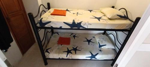 Katil atau katil-katil dalam bilik di Apartamento Ana