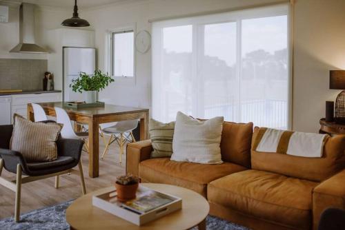 Χώρος καθιστικού στο The Pines Barwon Heads