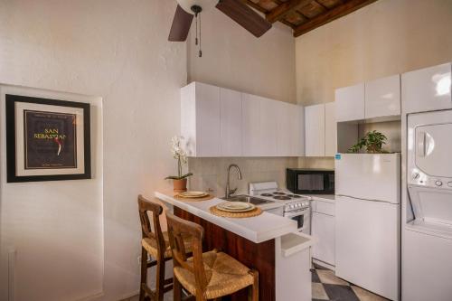 Dapur atau dapur kecil di Ocean View Spanish