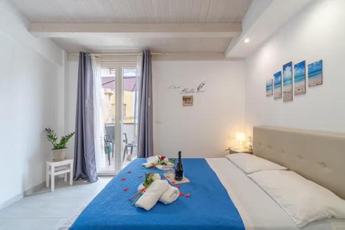 Postel nebo postele na pokoji v ubytování SFEA HOME
