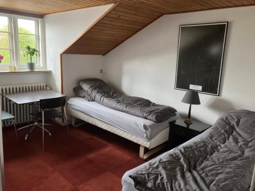 Posezení v ubytování Thisted Banegård