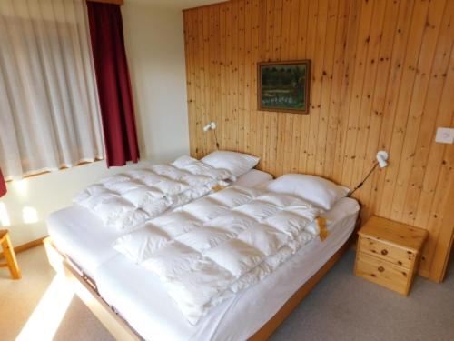 Postel nebo postele na pokoji v ubytování Ferienwohnung Fernblick