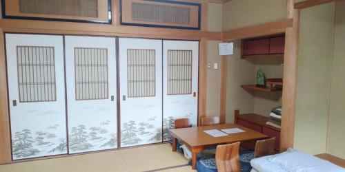 Kuchyň nebo kuchyňský kout v ubytování Guest House WA