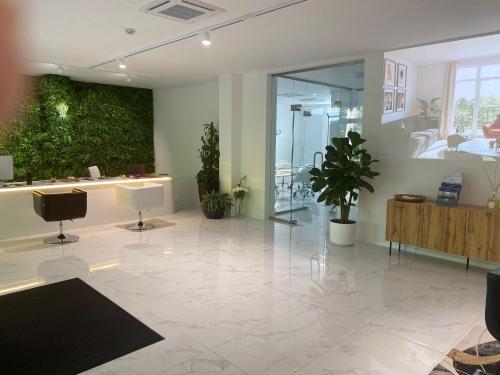 Ο χώρος του λόμπι ή της ρεσεψιόν στο NOVERA Apartments - Donizetti C