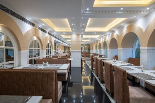 Restoran või mõni muu söögikoht majutusasutuses Hyde Park Orchards