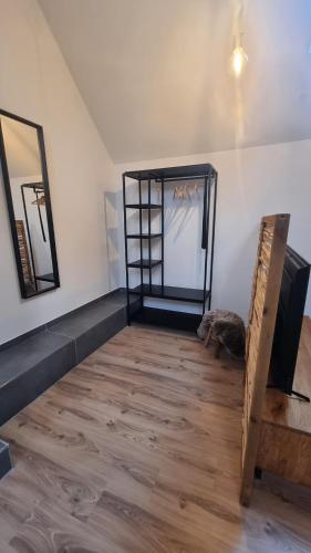 Postel nebo postele na pokoji v ubytování Ferienhaus Bühlertal mit 3 Fewos
