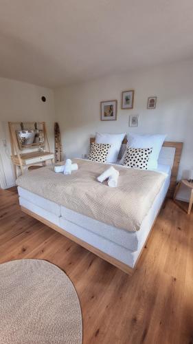 Posezení v ubytování Ferienhaus Bühlertal mit 3 Fewos