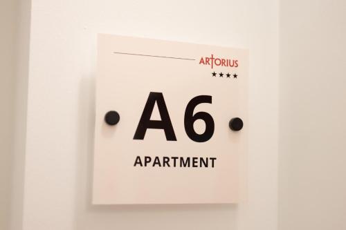 Certifikát, hodnocení, plakát nebo jiný dokument vystavený v ubytování Artorius Duba