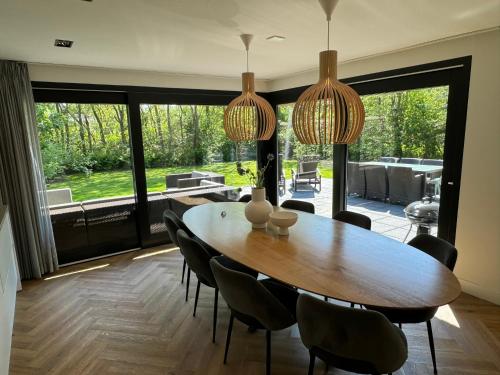Χώρος καθιστικού στο Vakantiewoning Oerd Ameland